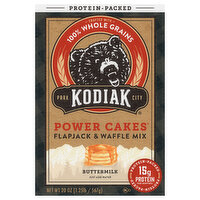 Kodiak Cakes Power Cakes Buttermilk Flapjack & Waffle Mix, 20 Ounce