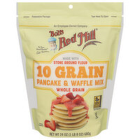 Bob's Red Mill 10 Grain Pancake & Waffle Mix, 24 Ounce