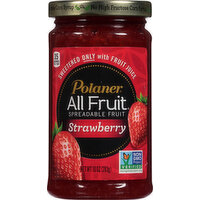 Polaner Strawberry Spreadable Fruit, 10 Ounce