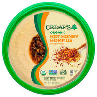 Cedar's Organic Hommus Hot Honey, 10 Ounce