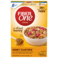Fiber One Breakfast Cereal, Honey Cluster, 17.5 Ounce