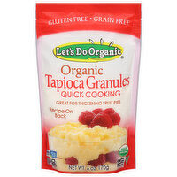 Let's Do Organic Tapioca Granules, 6 Ounce
