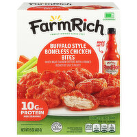 Farm Rich Buffalo Style Boneless Chicken Bites, 15 Ounce