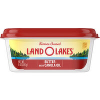 Land O Lakes Butter with Canola Oil Spread, 8 Ounce