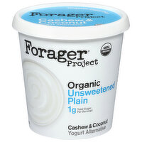 Forager Project Organic Dairy-Free Unsweetened Plain Cashewmilk Yogurt, 24 Ounce