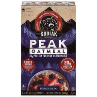 Kodiak Peak Oatmeal Berries & Cream, 4 Each