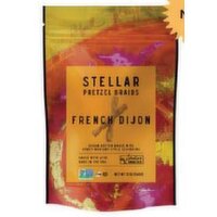 Stellar Pretzel Braids French Dijon, 12 Ounce