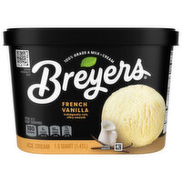 Breyers Ice Cream French Vanilla, 48 Ounce