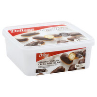 Delizza Belgian Custard Cream Mini Eclairs, 14.8 Ounce