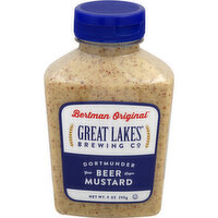 Great Lakes Brewing Co Mustard, Dortmunder Gold Lager Beer, 9 Ounce