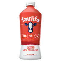 fairlife Whole Ultrafiltered Milk, Lactose Free, 52 Ounce