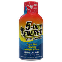 5-hour ENERGY Energy Shot, Regular Strength, Berry, 1.93 Fluid ounce