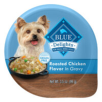 Blue Buffalo Dog Food, Grain Free, Roasted Chicken Flavor in Gravy, 3.5 Ounce