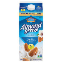 Almond Breeze Vanilla Almondmilk, 0.5 Gallon