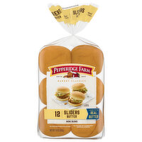 Pepperidge Farm Bakery Classics Butter Slider Buns, 12 Each
