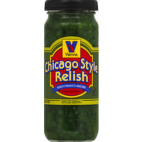 Vienna Relish, Chicago Style, 12 Ounce