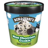 Ben & Jerry's Ice Cream Mint Chocolate Cookie, 16 Ounce