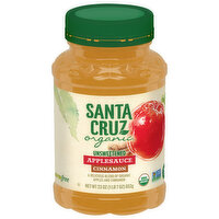 23oz Santa Cruz Organic Cinnamon Apple Sauce, 23 Ounce