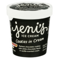 Jeni's Ice Cream, Cookies In Cream, 16 Ounce