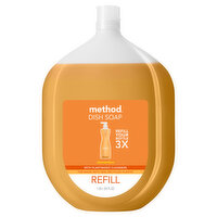 Method Dish Soap Refill, Clementine, 54 Ounce
