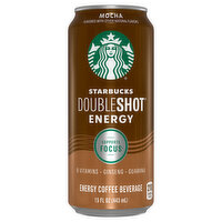 Starbucks Double Shot Energy Mocha Fortified Energy Coffee Drink, 15 Ounce
