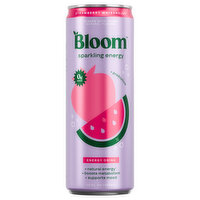 Bloom Sparkling Energy Strawberry Watermelon, 12 Ounce