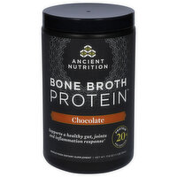 Ancient Nutrition Bone Broth Protein Chocolate, 17.8 Ounce