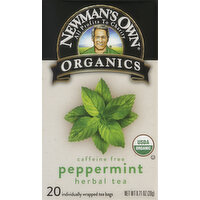 Newmans Own Herbal Tea Peppermint, 20 Each