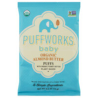 Puffworks Baby Puffs Almond Butter, 0.5 Ounce