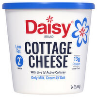 Daisy Cottage Cheese, Low Fat, 24 Ounce