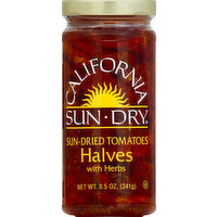 California Sun Dry Sun-Dried Tomato Halves in Oil, 8.5 Ounce