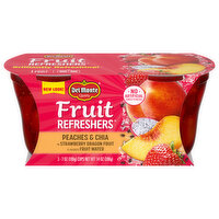 Del Monte Fruit Refreshers Peaches & Chia in Strawberry Dragon Fruit Flavored Fruit Water, 2 Each