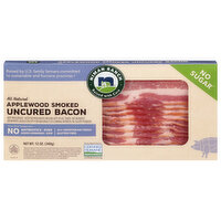 Niman Ranch Applewood No Sugar Bacon, 12 Ounce