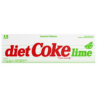 Diet Coke Lime, 12 Each