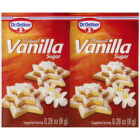Dr. Oetker Sugar, Natural Vanilla, 6 Each
