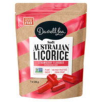Darrell Lea Australian Licorice, Strawberry Flavored, Soft, 7 Ounce