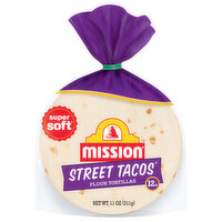 Mission Street Tacos Flour Tortillas, 12 Each