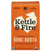 Kettle & Fire Bone Broth Turmeric Ginger Chicken, 16.9 Ounce