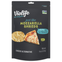 Violife Cheese Alternative, Mozzarella Shreds, 8 Ounce