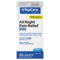 Topcare Pain Relief Naproxen Sodium PM, 20 Each