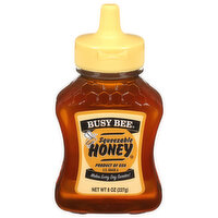 Busy Bee Clover Squeezable Honey, 8 Ounce
