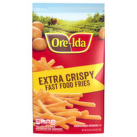 Ore-Ida Extra Crispy Fast Food French Fries Fried Frozen Potatoes, 26 Ounce