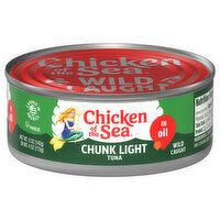Chicken of the Sea Light Tuna in Oil, 5 Ounce