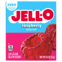 Jell-O Raspberry Sugar Free Gelatin Dessert Mix, 0.3 Ounce
