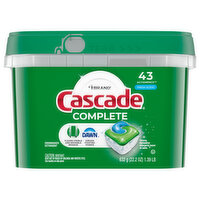 Cascade Complete Fresh Dishwasher Packets, 43 Each