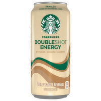 Starbucks Double Shot Energy Vanilla Fortified Energy Coffee Drink, 15 Ounce