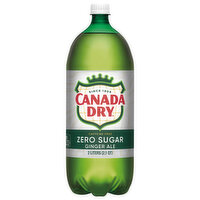 Canada Dry Zero Sugar Ginger Ale, 2 Litre