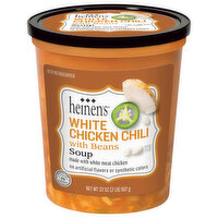 Heinen's White Chicken Chili With Beans Soup, 32 Ounce