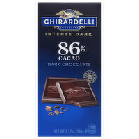 Ghirardelli Intense Dark Chocolate Bar - 86% Cacao, 3.17 Ounce