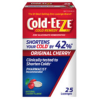 Cold Eeze Natural Cherry Flavor Lozenge, 25 Each